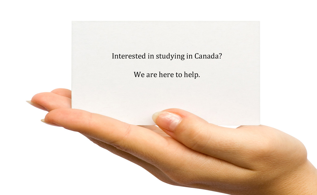 interested in studying in Canada?